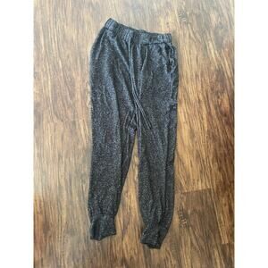 Womens small heathered black joggers